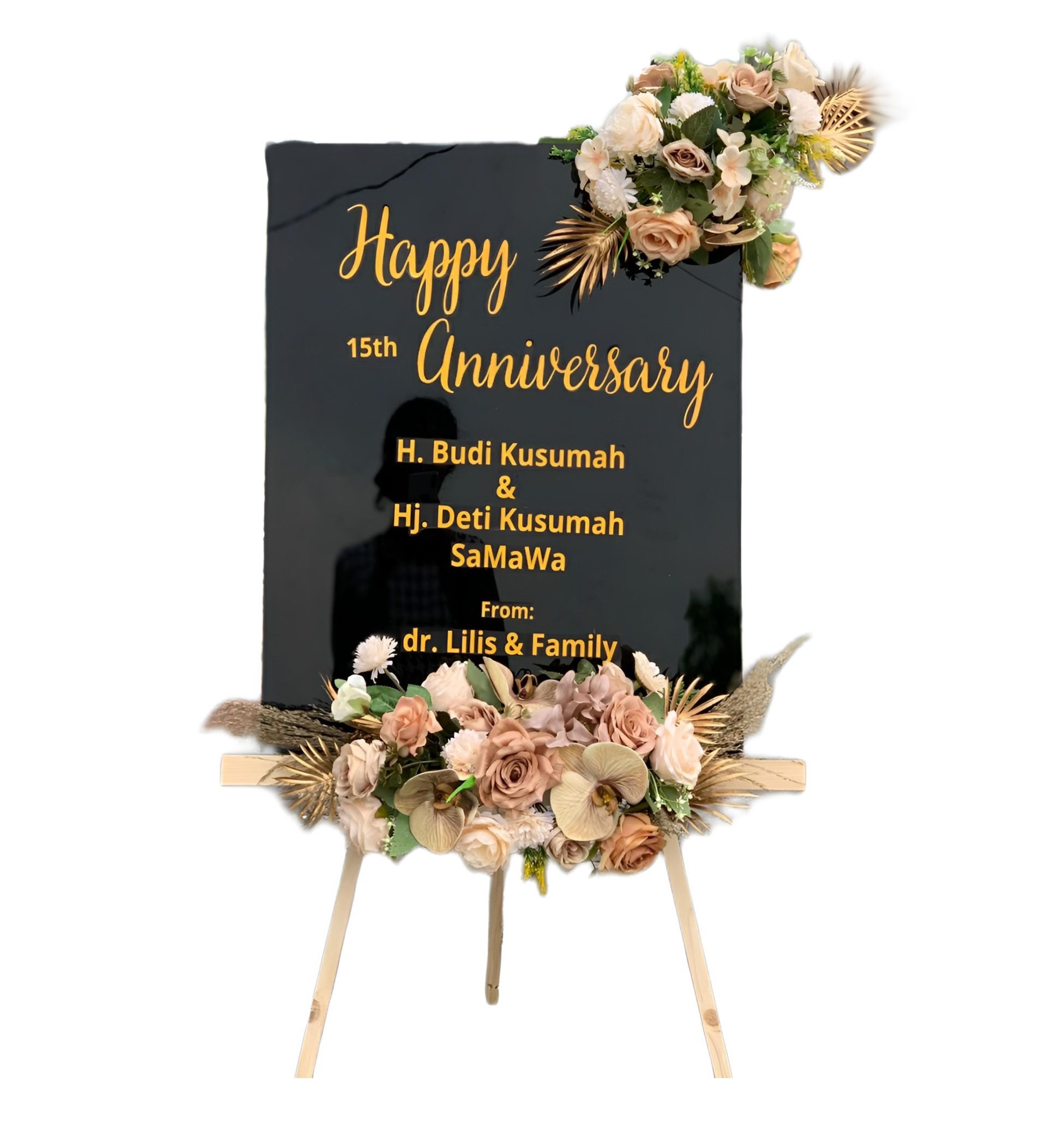 Papan Bunga Akrilik Juwana