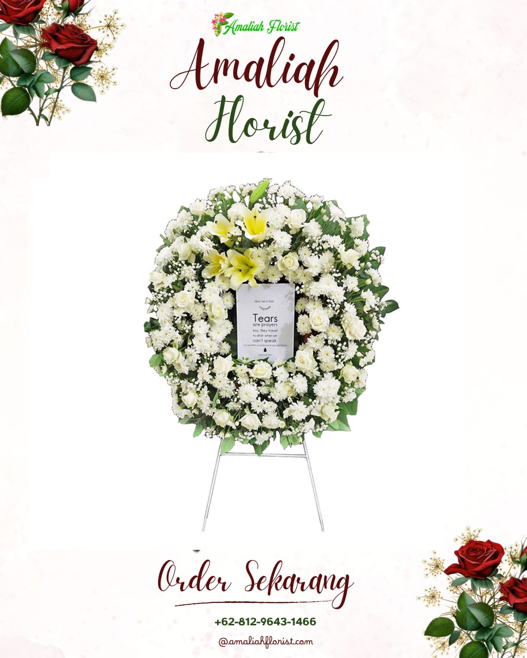 Krans Bunga Duka Juwana