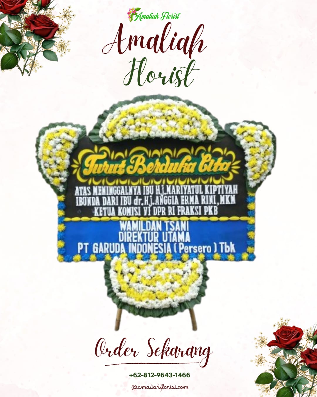 Papan Bunga Duka Juwana